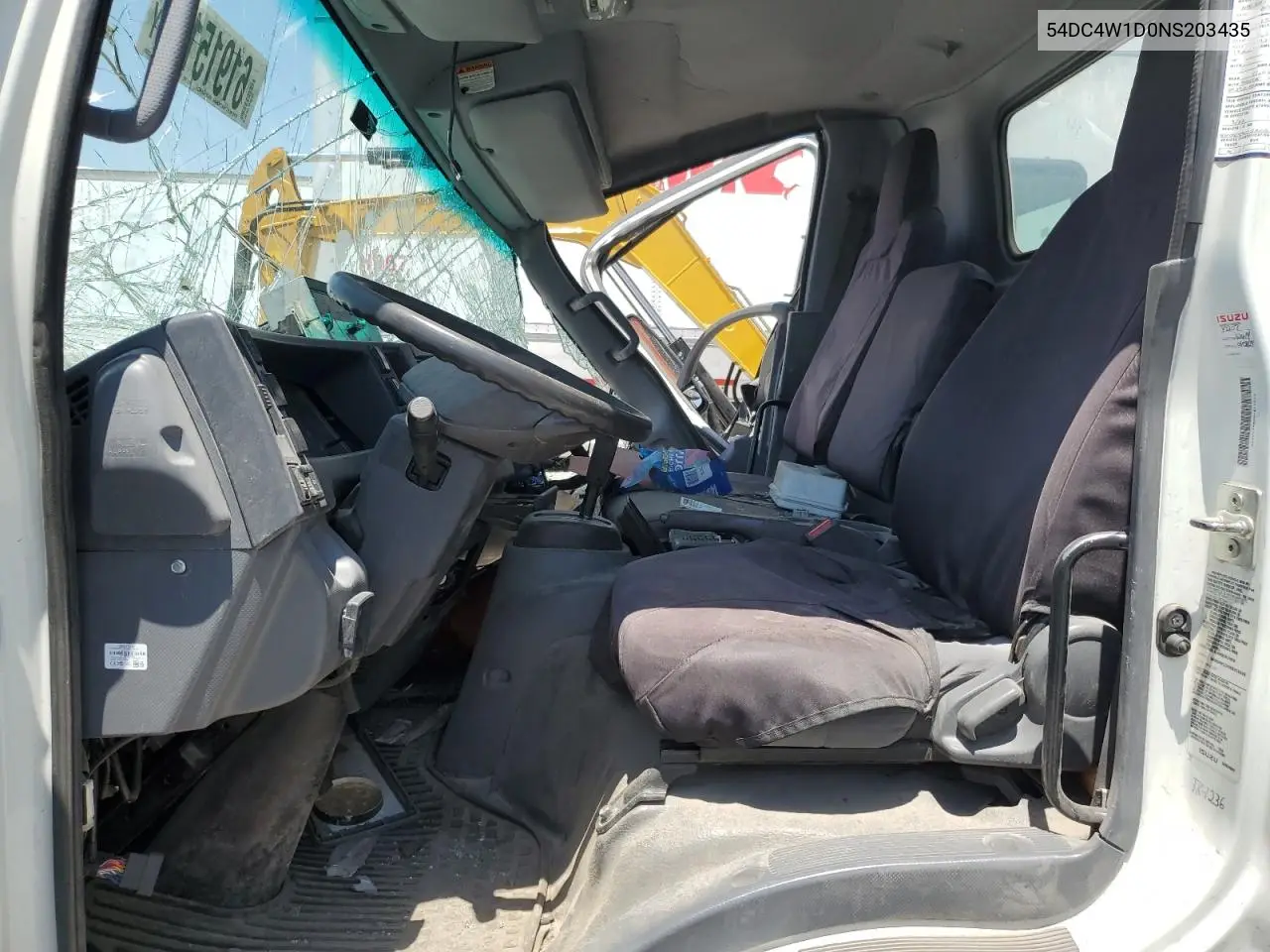 2022 Isuzu Npr Hd VIN: 54DC4W1D0NS203435 Lot: 61915105