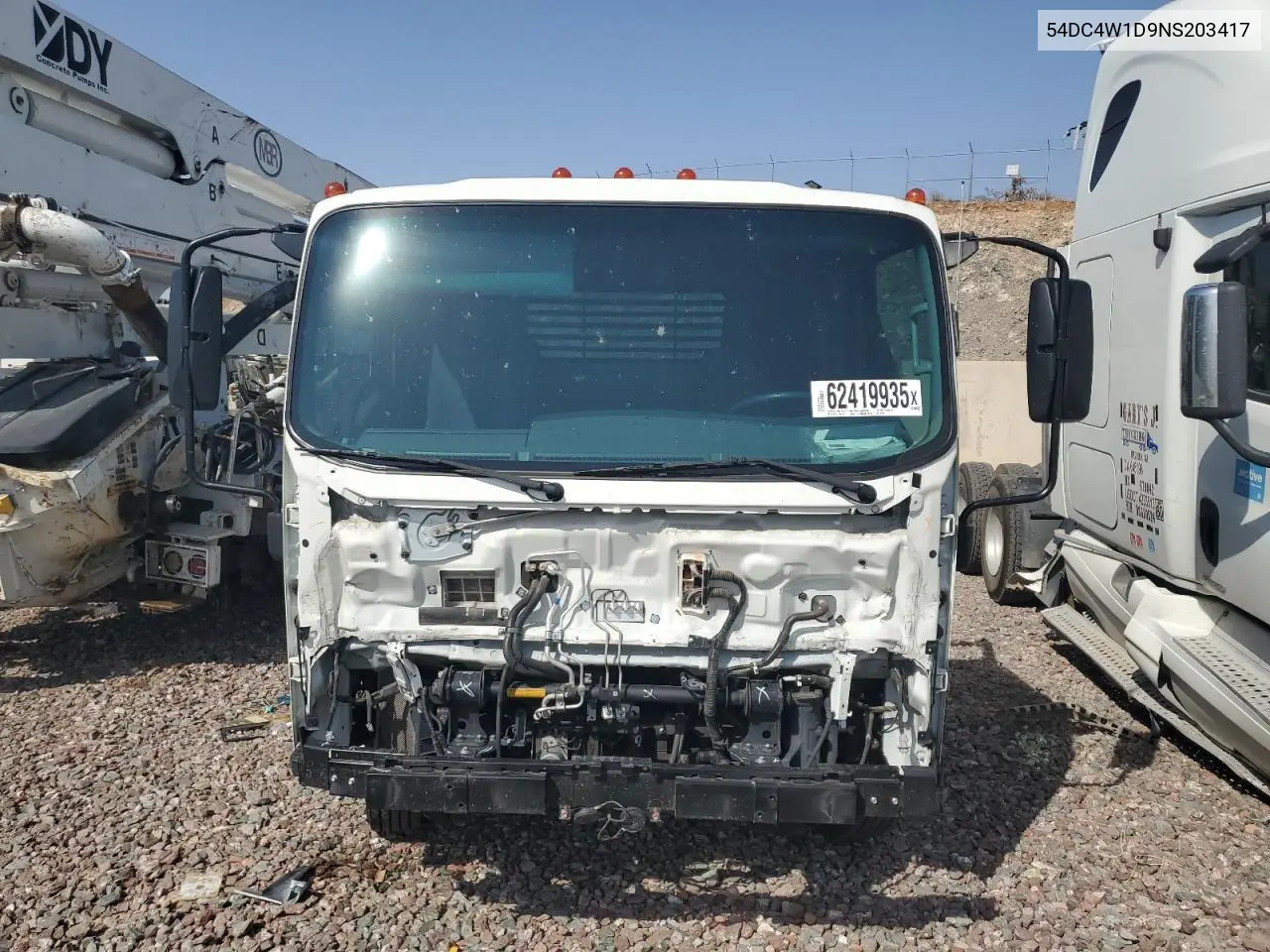 2022 Isuzu Npr Hd VIN: 54DC4W1D9NS203417 Lot: 62419935