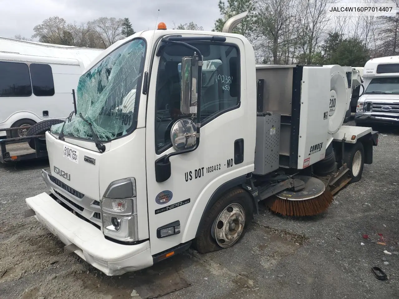 2023 Isuzu Npr Hd VIN: JALC4W160P7014407 Lot: 51047155