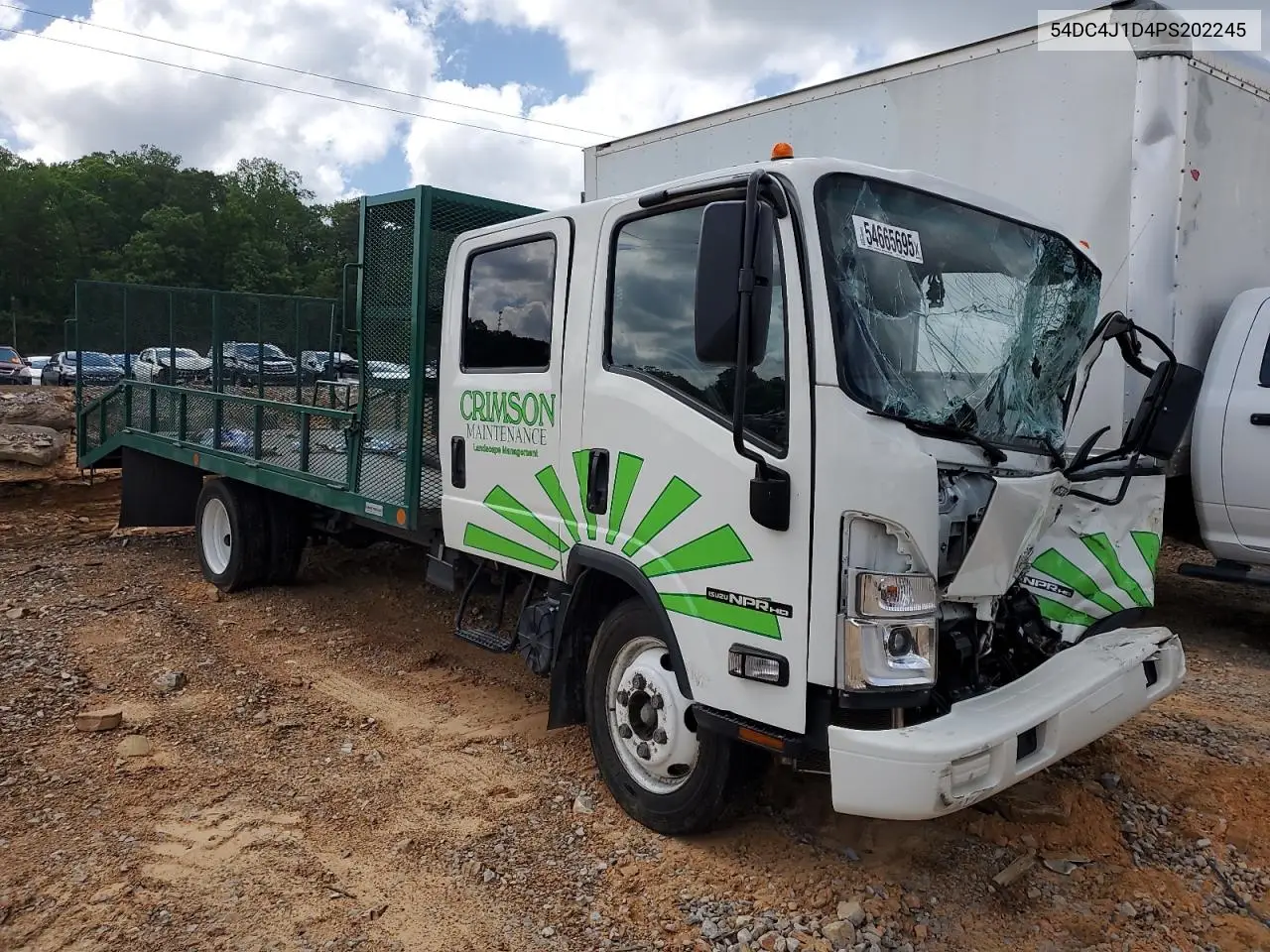 2023 Isuzu Npr Hd VIN: 54DC4J1D4PS202245 Lot: 54665695