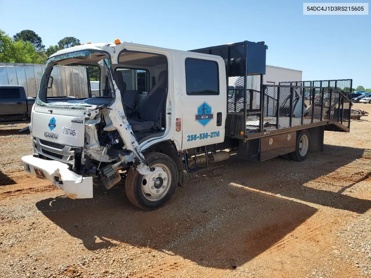 2024 Isuzu Npr Hd VIN: 54DC4J1D3RS215605 Lot: 51907445