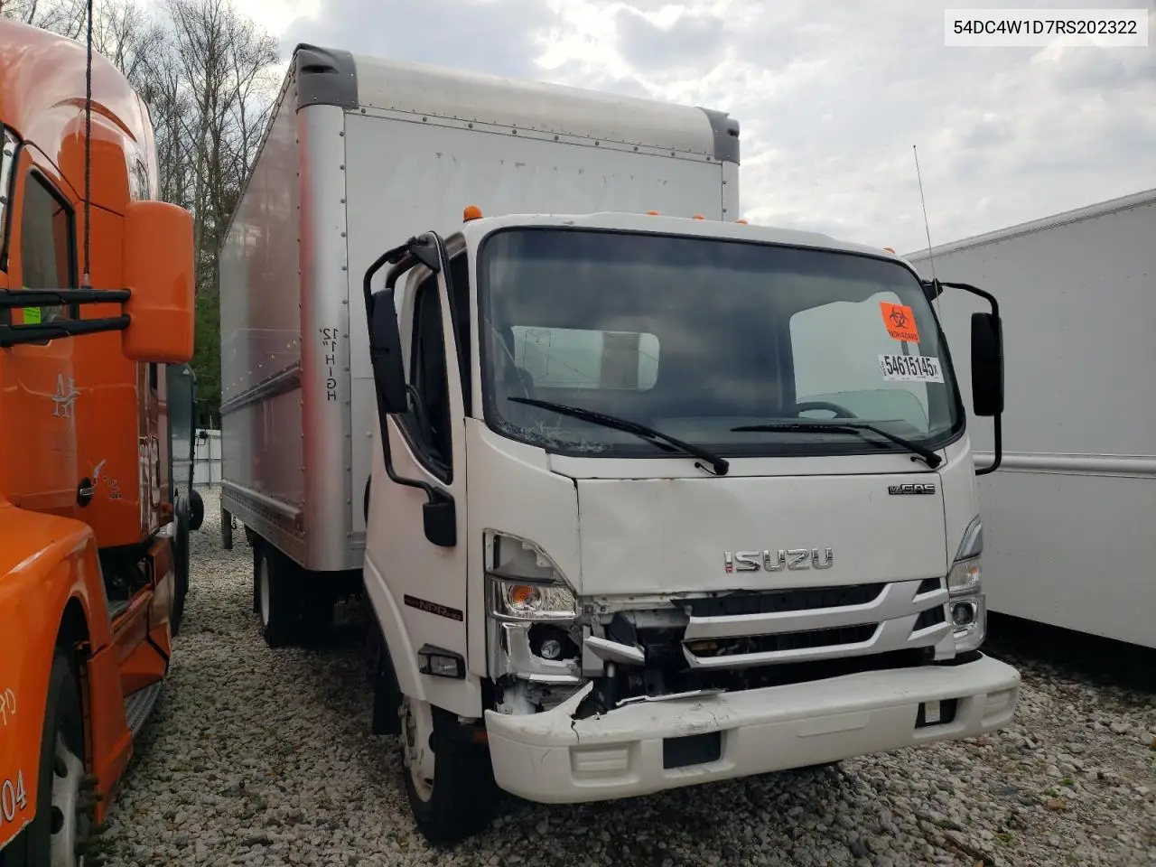 2024 Isuzu Npr Hd VIN: 54DC4W1D7RS202322 Lot: 54615145