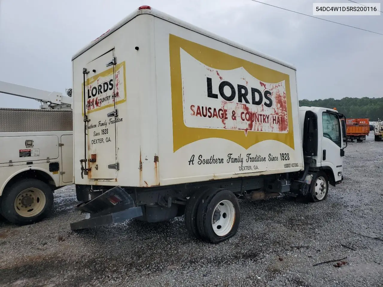 2024 Isuzu Npr Hd VIN: 54DC4W1D5RS200116 Lot: 57413335