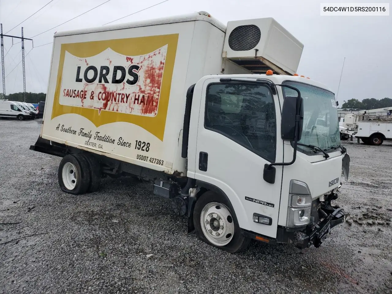 2024 Isuzu Npr Hd VIN: 54DC4W1D5RS200116 Lot: 57413335
