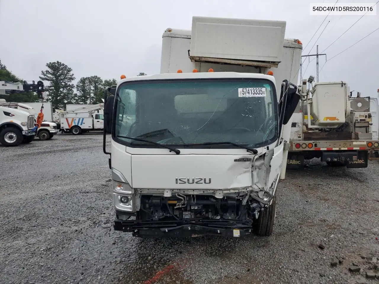 2024 Isuzu Npr Hd VIN: 54DC4W1D5RS200116 Lot: 57413335