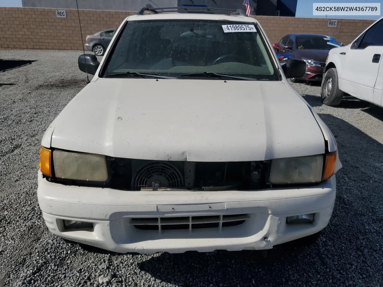 1998 Isuzu Rodeo S VIN: 4S2CK58W2W4367789 Lot: 41989575