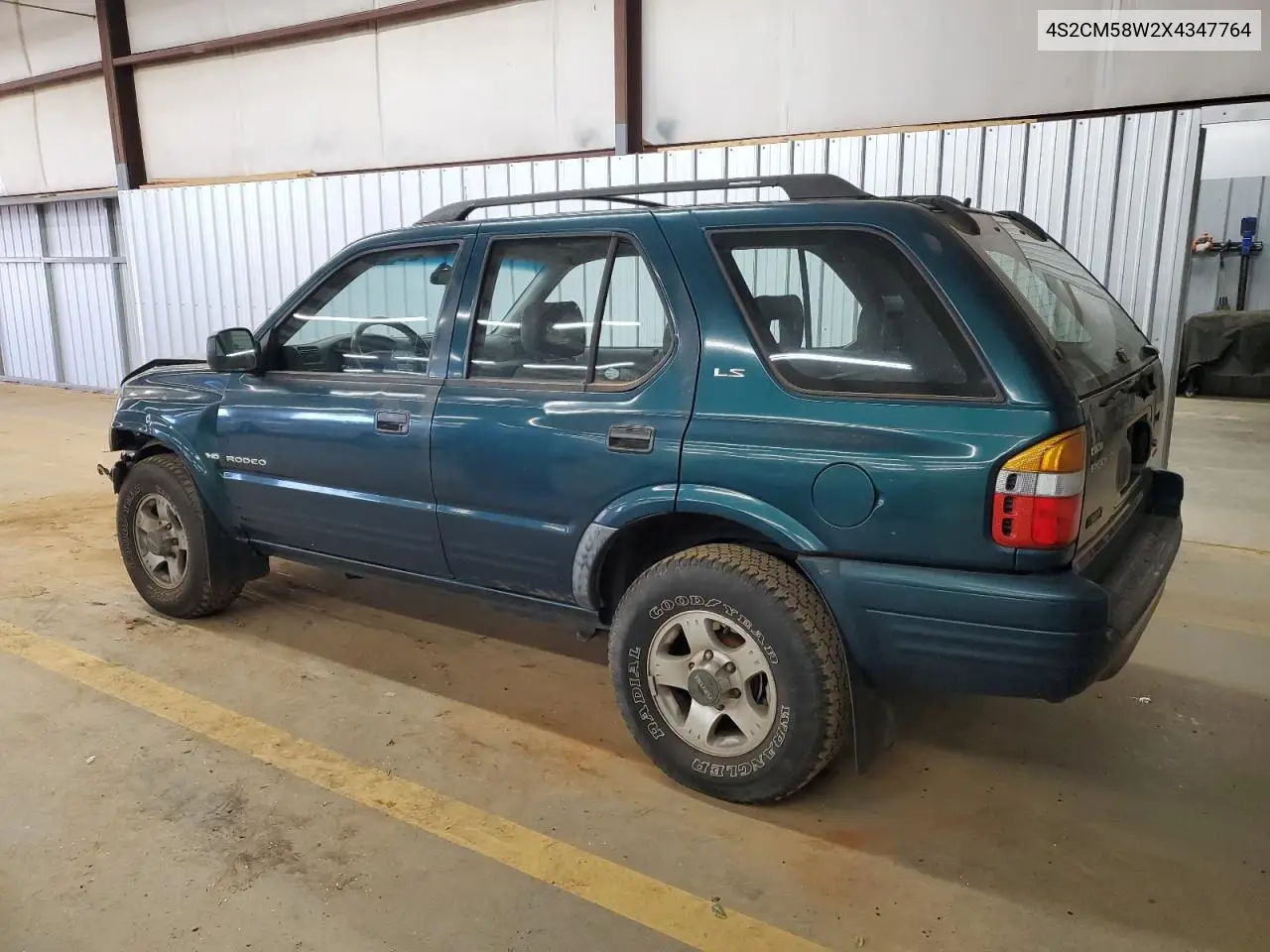 1999 Isuzu Rodeo S VIN: 4S2CM58W2X4347764 Lot: 49288345