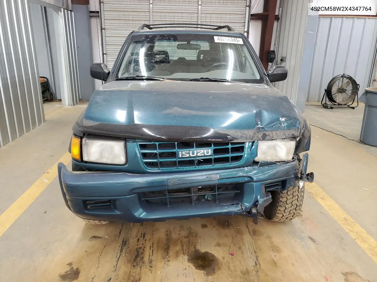 1999 Isuzu Rodeo S VIN: 4S2CM58W2X4347764 Lot: 49288345