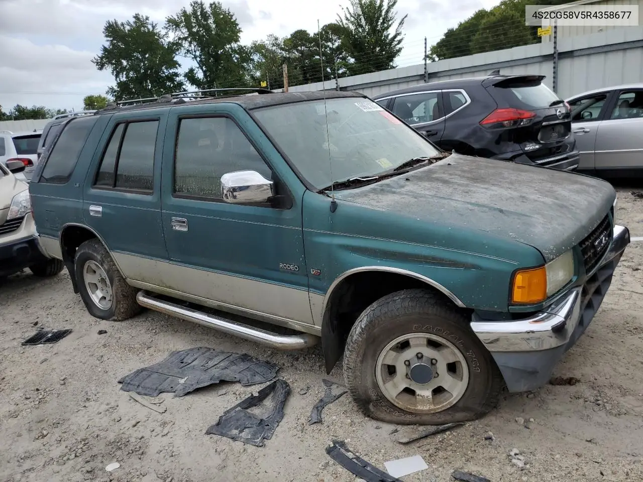 1999 Isuzu Rodeo S VIN: 4S2CG58V5R4358677 Lot: 50691255
