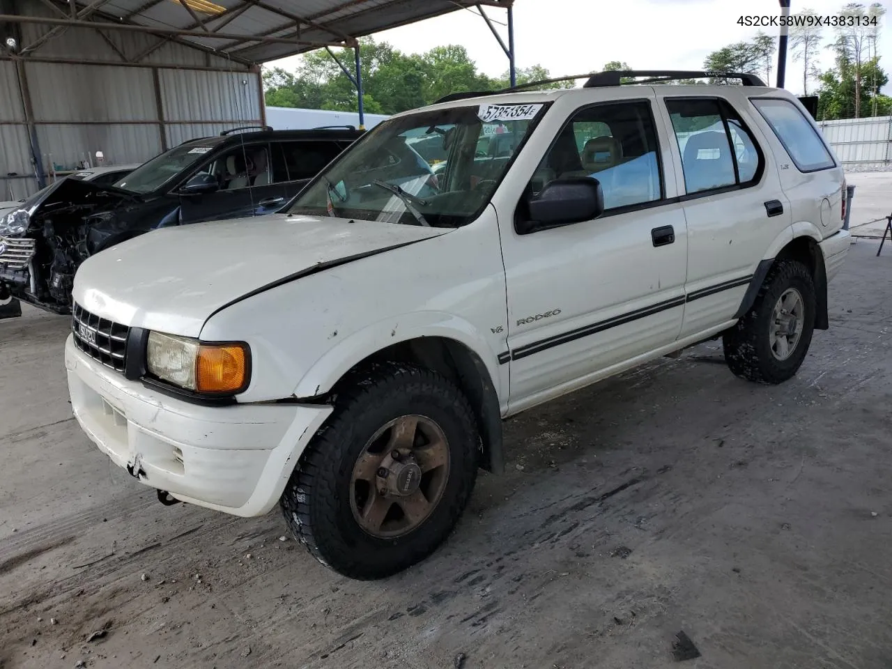 1999 Isuzu Rodeo S VIN: 4S2CK58W9X4383134 Lot: 57351354