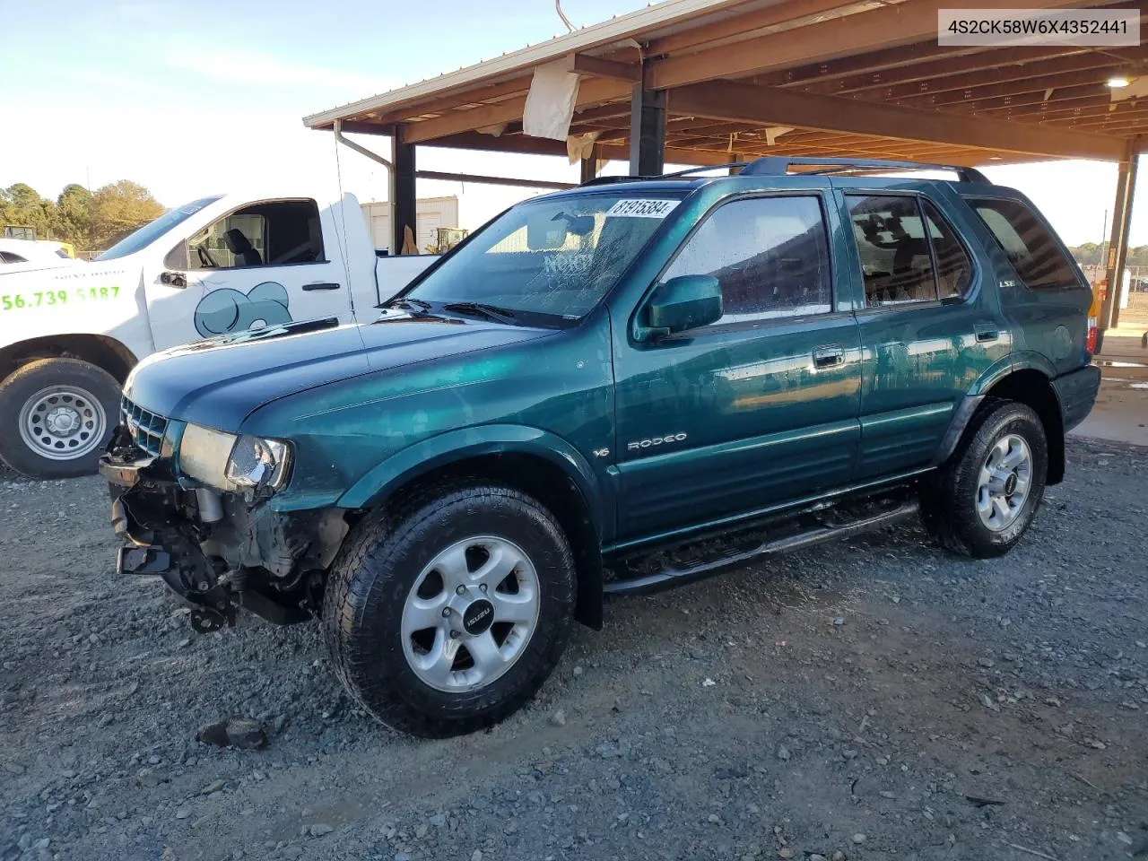 1999 Isuzu Rodeo S VIN: 4S2CK58W6X4352441 Lot: 81915384