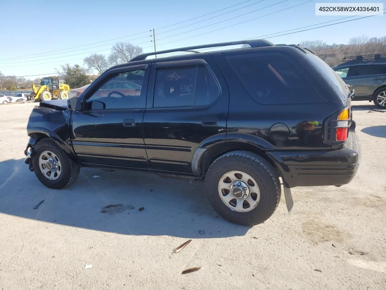 1999 Isuzu Rodeo S VIN: 4S2CK58W2X4336401 Lot: 83872484