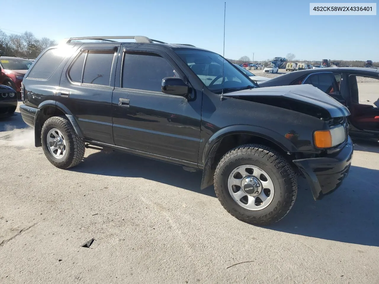 1999 Isuzu Rodeo S VIN: 4S2CK58W2X4336401 Lot: 83872484