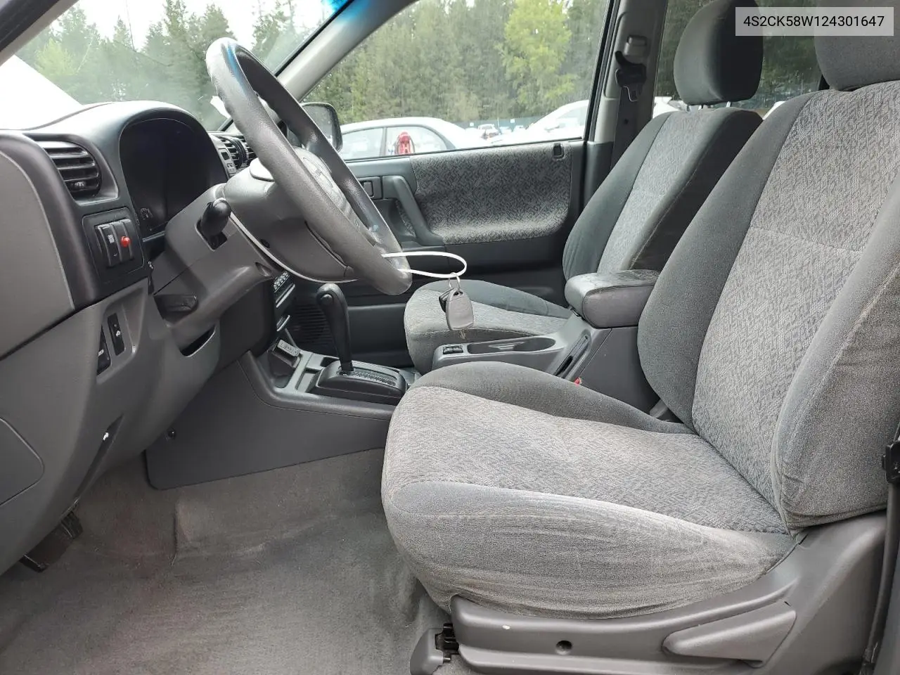 2002 Isuzu Rodeo S VIN: 4S2CK58W124301647 Lot: 56973895
