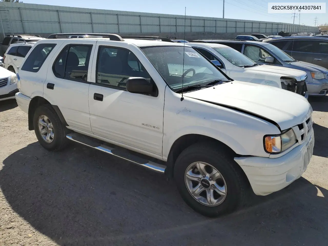 2004 Isuzu Rodeo S VIN: 4S2CK58YX44307841 Lot: 46545285