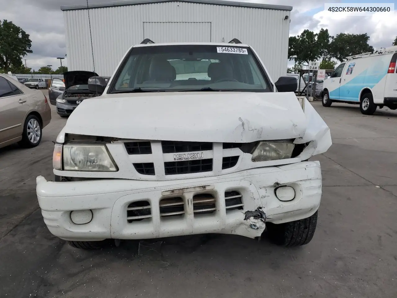 2004 Isuzu Rodeo S VIN: 4S2CK58W644300660 Lot: 54633785