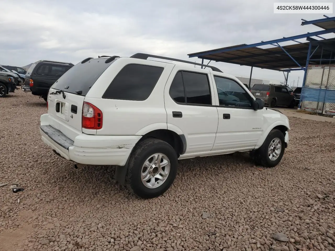 2004 Isuzu Rodeo S VIN: 4S2CK58W444300446 Lot: 58813605