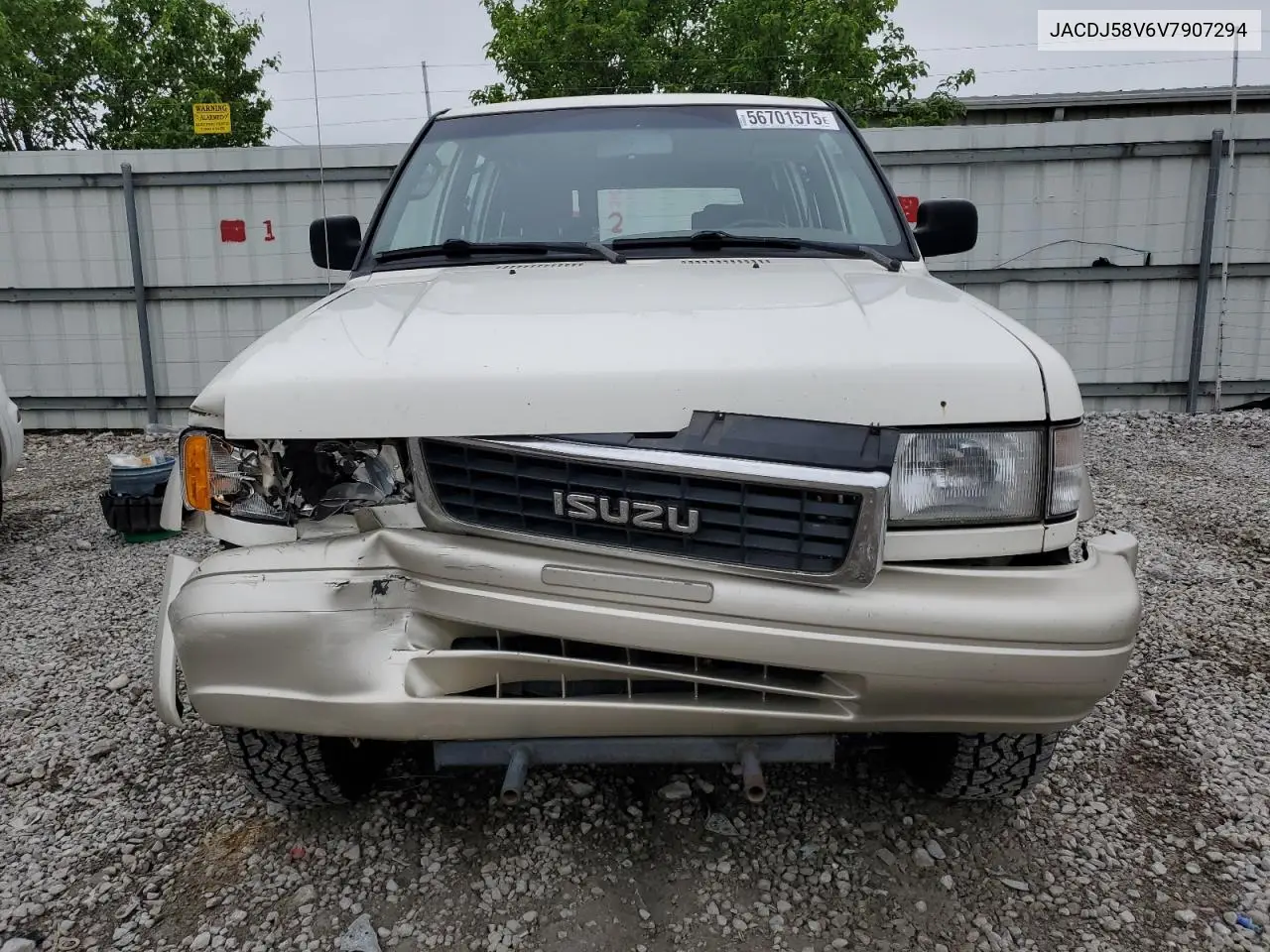 1997 Isuzu Trooper S VIN: JACDJ58V6V7907294 Lot: 56701575