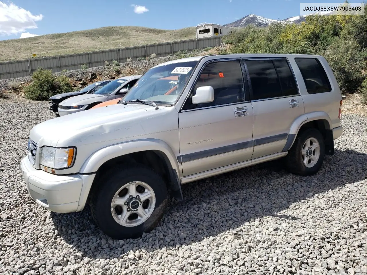 1998 Isuzu Trooper S VIN: JACDJ58X5W7903403 Lot: 54018505