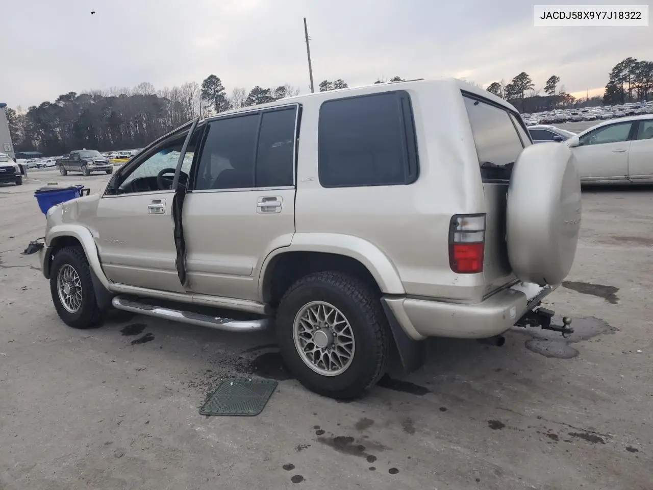 2000 Isuzu Trooper S VIN: JACDJ58X9Y7J18322 Lot: 42444695