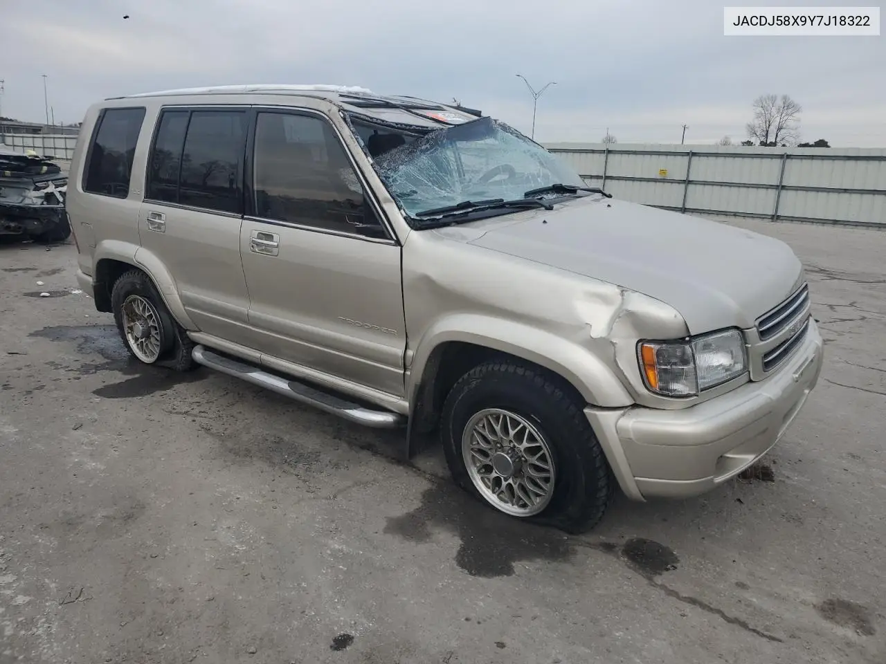2000 Isuzu Trooper S VIN: JACDJ58X9Y7J18322 Lot: 42444695