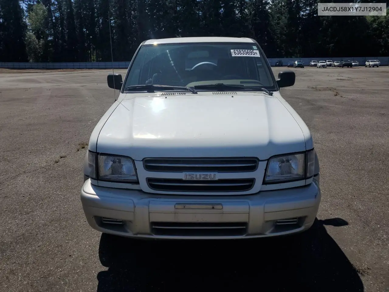 2000 Isuzu Trooper S VIN: JACDJ58X1Y7J12904 Lot: 63835695
