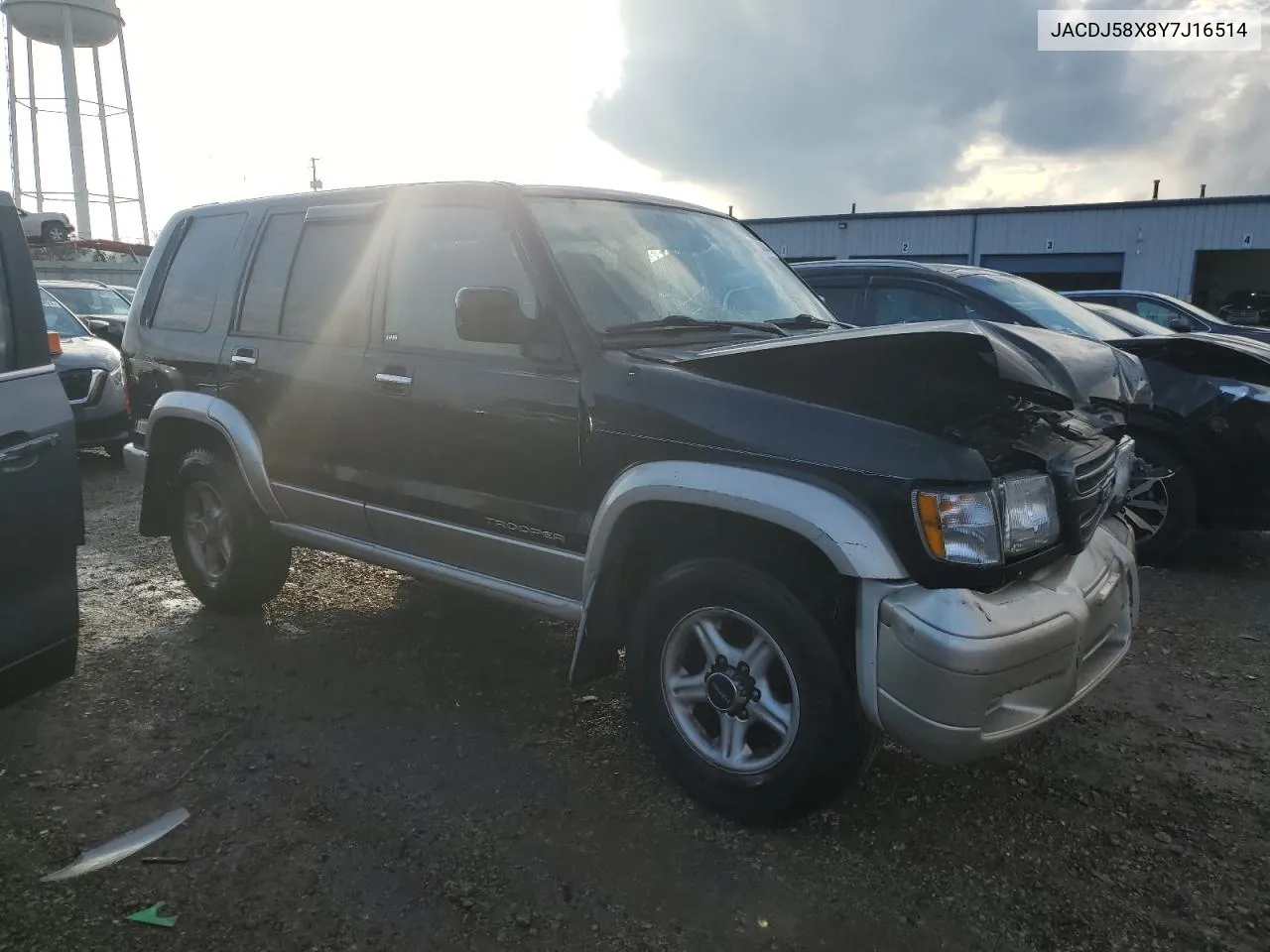2000 Isuzu Trooper S VIN: JACDJ58X8Y7J16514 Lot: 85168444