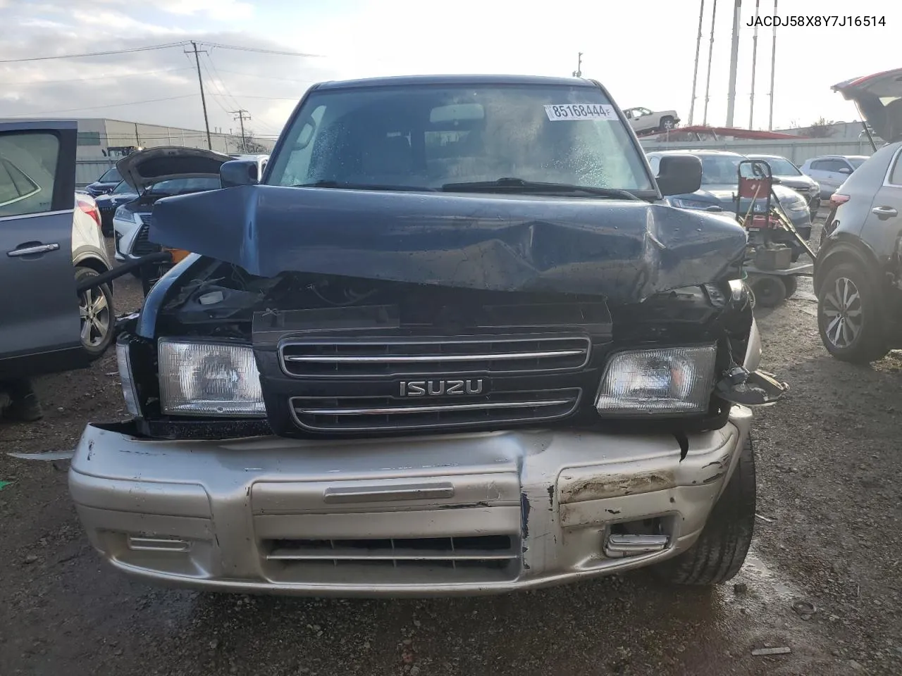 2000 Isuzu Trooper S VIN: JACDJ58X8Y7J16514 Lot: 85168444