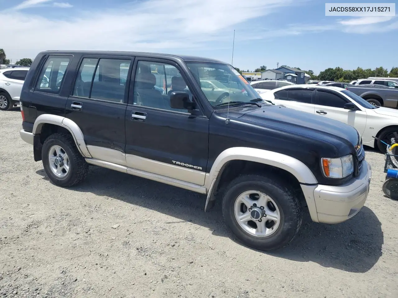 2001 Isuzu Trooper S VIN: JACDS58XX17J15271 Lot: 62877405