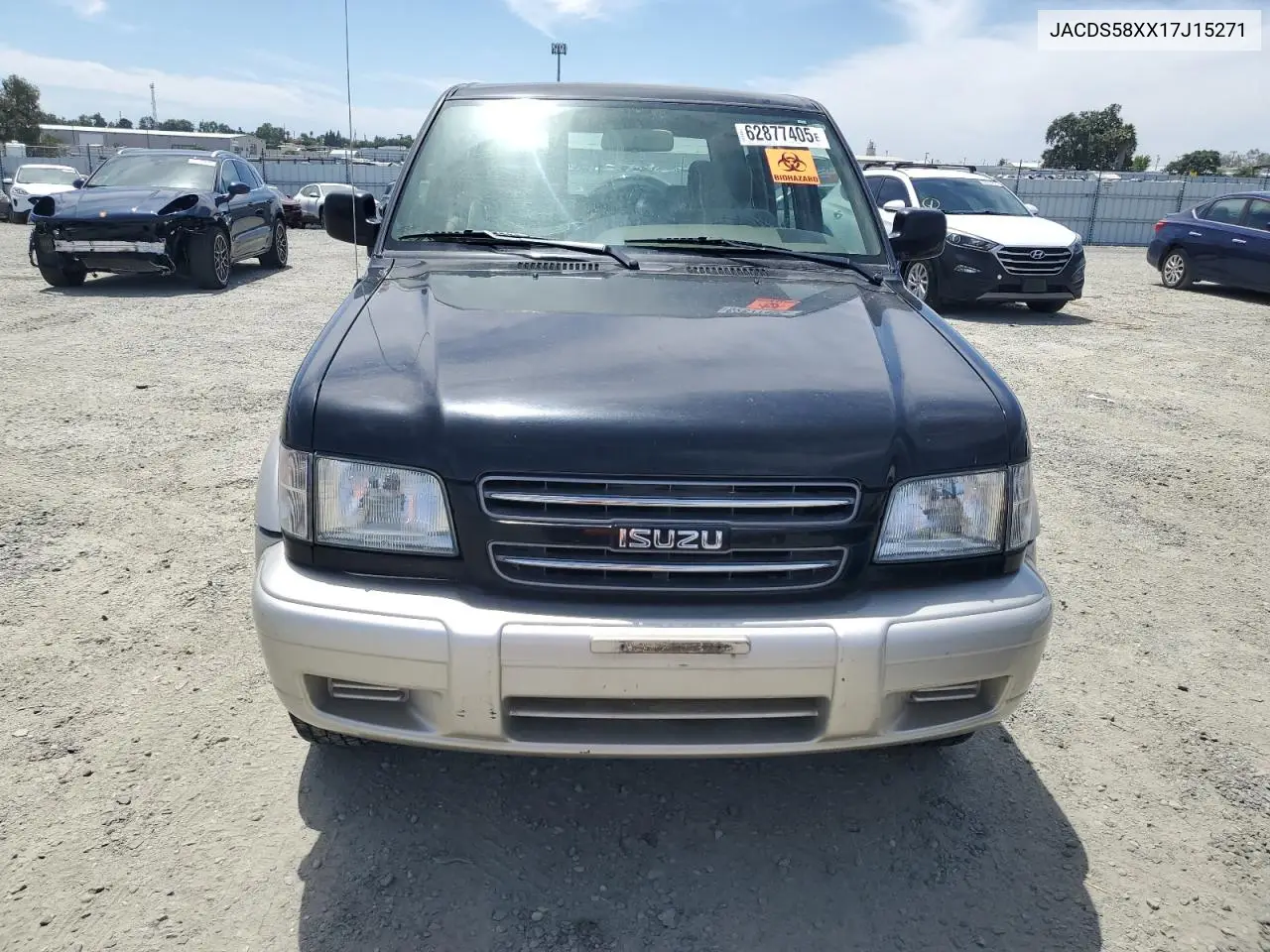 2001 Isuzu Trooper S VIN: JACDS58XX17J15271 Lot: 62877405