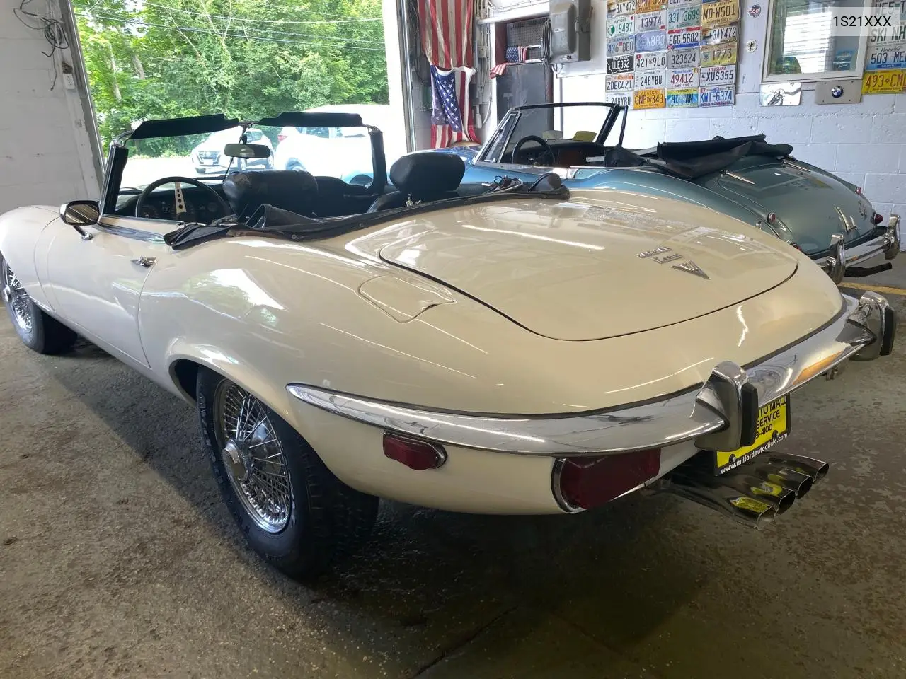 1973 Jaguar E Type VIN: 1S21XXX Lot: 63034995