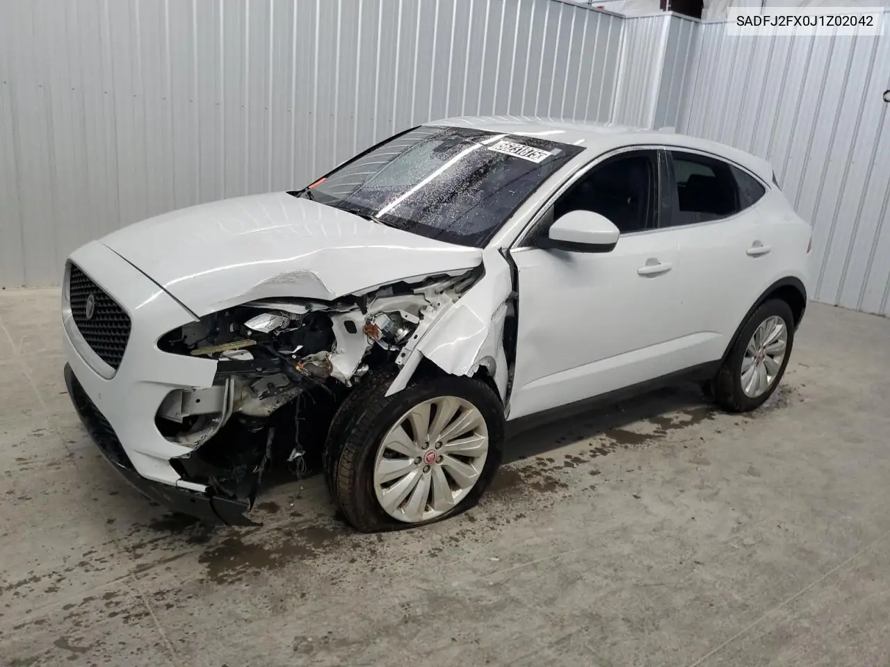2018 Jaguar E-Pace S VIN: SADFJ2FX0J1Z02042 Lot: 56231875