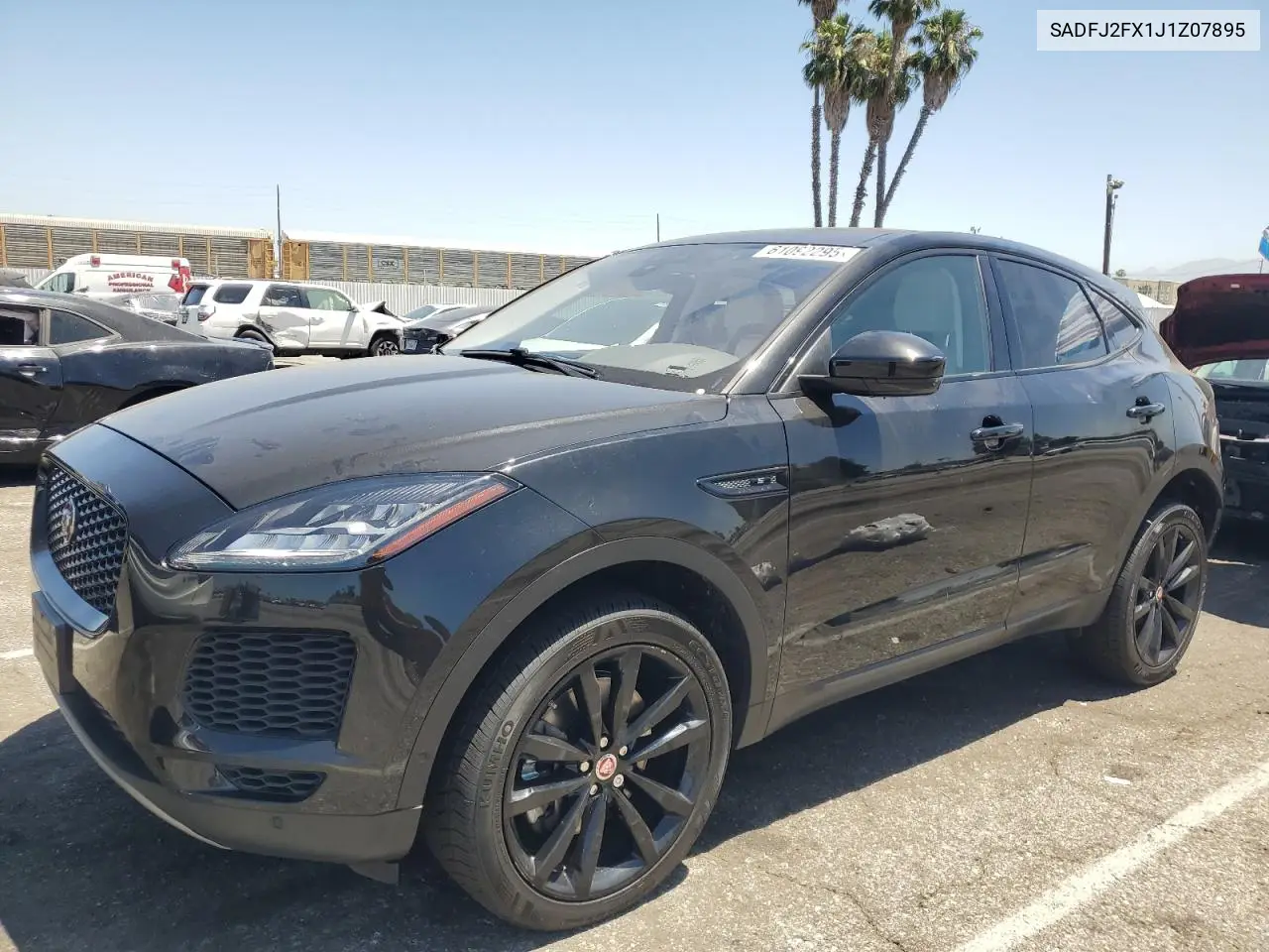2018 Jaguar E-Pace S VIN: SADFJ2FX1J1Z07895 Lot: 61092295