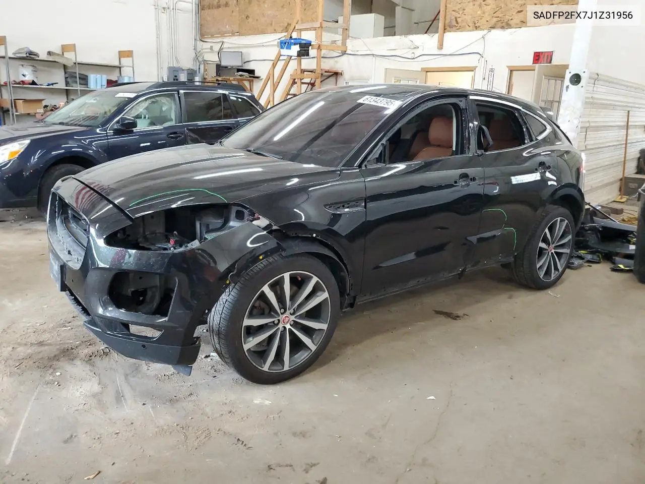 2018 Jaguar E-Pace Se VIN: SADFP2FX7J1Z31956 Lot: 61343795