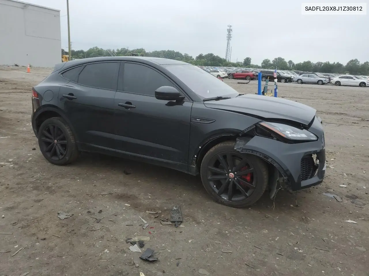 2018 Jaguar E-Pace R-Dynamic Se VIN: SADFL2GX8J1Z30812 Lot: 62649445