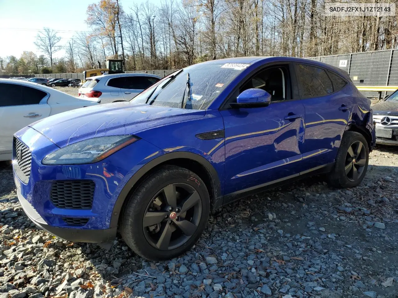 2018 Jaguar E-Pace S VIN: SADFJ2FX1J1Z12143 Lot: 82839434