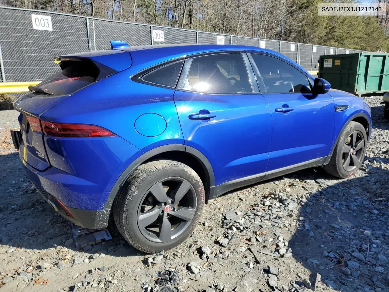 2018 Jaguar E-Pace S VIN: SADFJ2FX1J1Z12143 Lot: 82839434