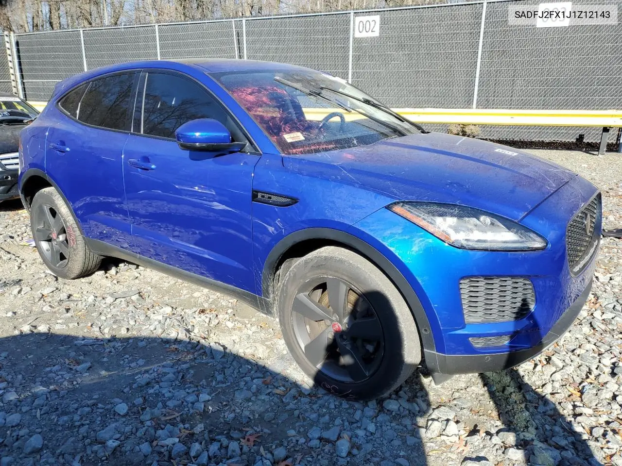2018 Jaguar E-Pace S VIN: SADFJ2FX1J1Z12143 Lot: 82839434