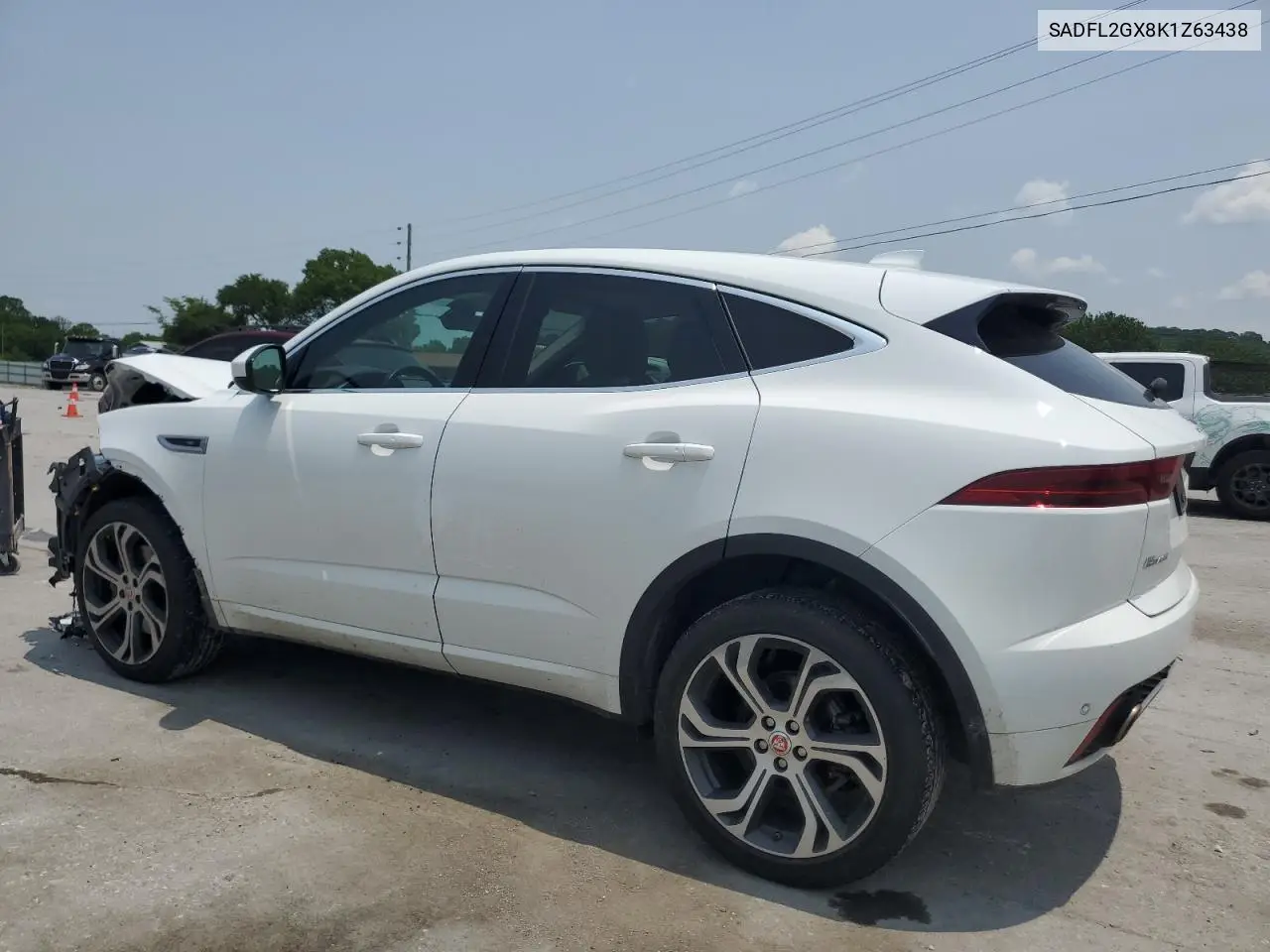 2019 Jaguar E-Pace R-Dynamic Se VIN: SADFL2GX8K1Z63438 Lot: 60335585
