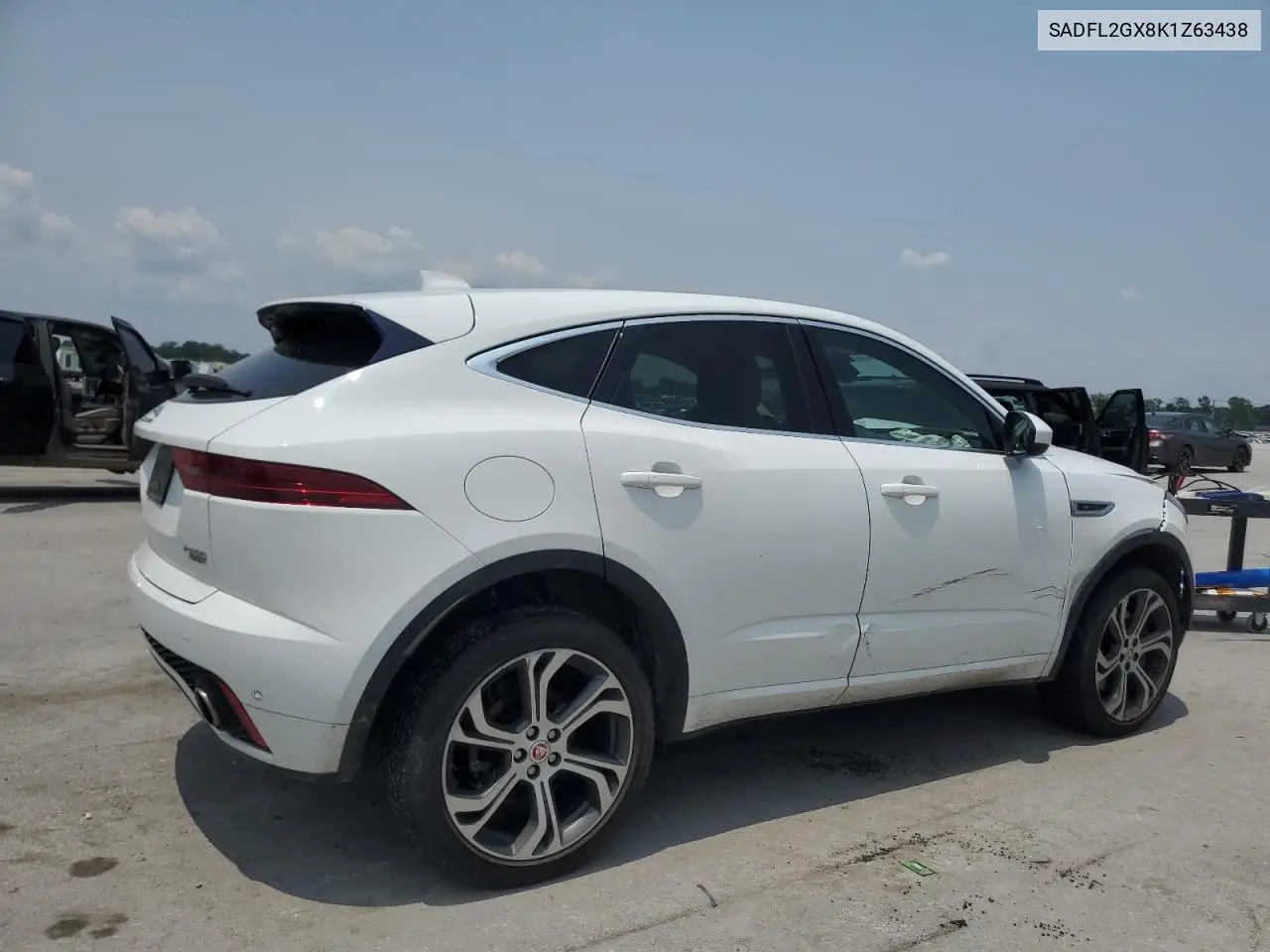 2019 Jaguar E-Pace R-Dynamic Se VIN: SADFL2GX8K1Z63438 Lot: 60335585