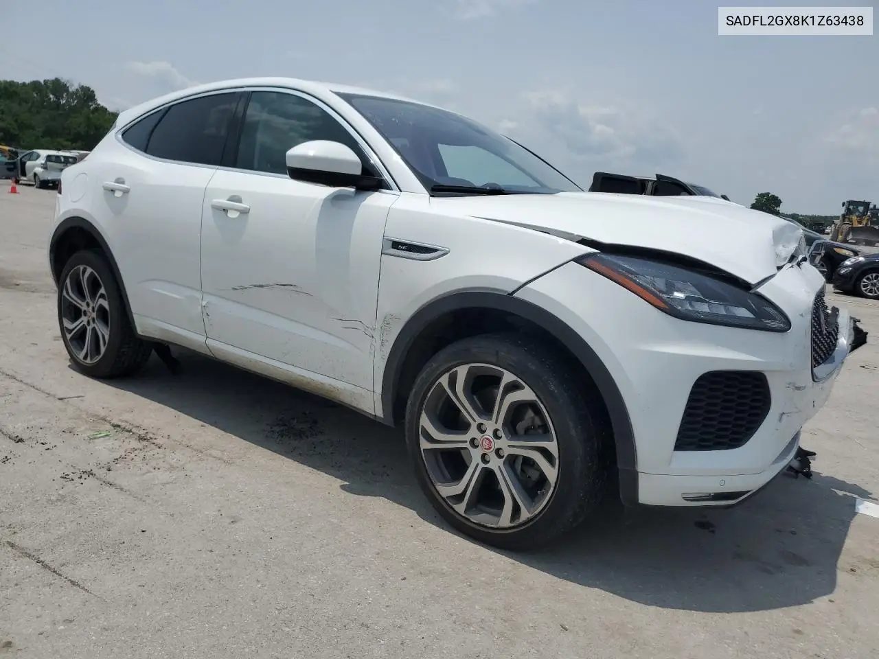 2019 Jaguar E-Pace R-Dynamic Se VIN: SADFL2GX8K1Z63438 Lot: 60335585