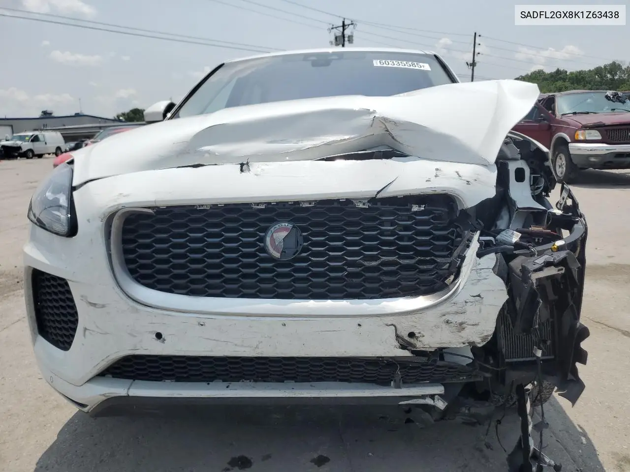 2019 Jaguar E-Pace R-Dynamic Se VIN: SADFL2GX8K1Z63438 Lot: 60335585