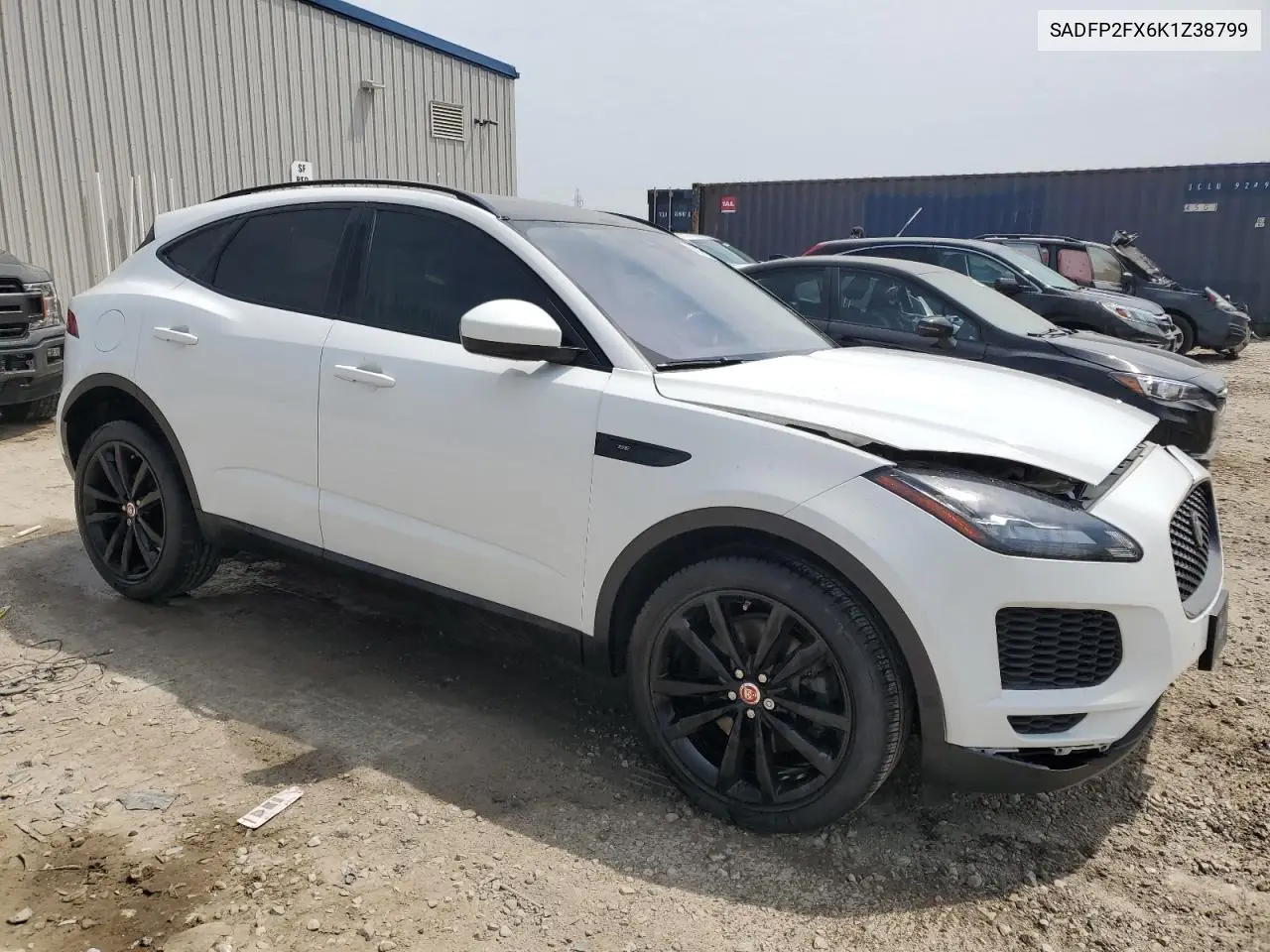 2019 Jaguar E-Pace Se VIN: SADFP2FX6K1Z38799 Lot: 60617995