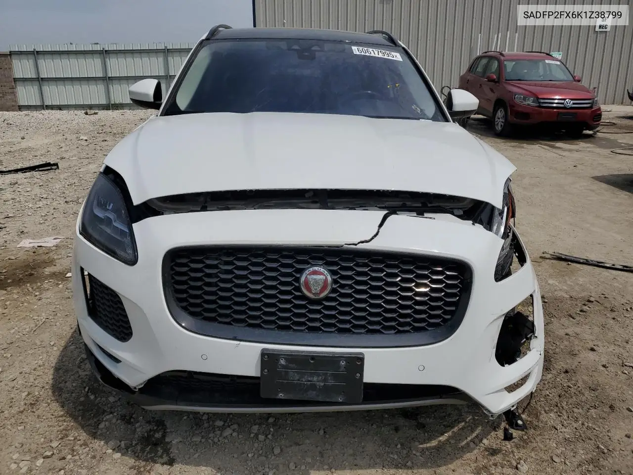 2019 Jaguar E-Pace Se VIN: SADFP2FX6K1Z38799 Lot: 60617995