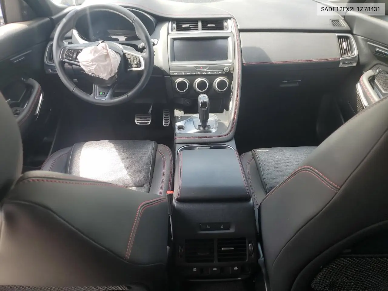 2020 Jaguar E-Pace Checkered Flag VIN: SADF12FX2L1Z78431 Lot: 59406185