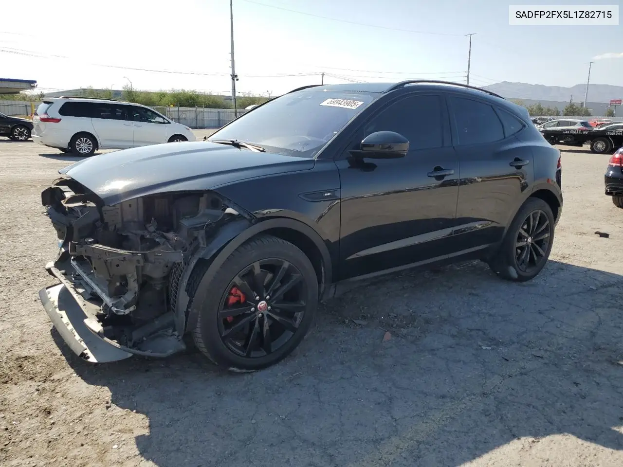 2020 Jaguar E-Pace Se VIN: SADFP2FX5L1Z82715 Lot: 59943905