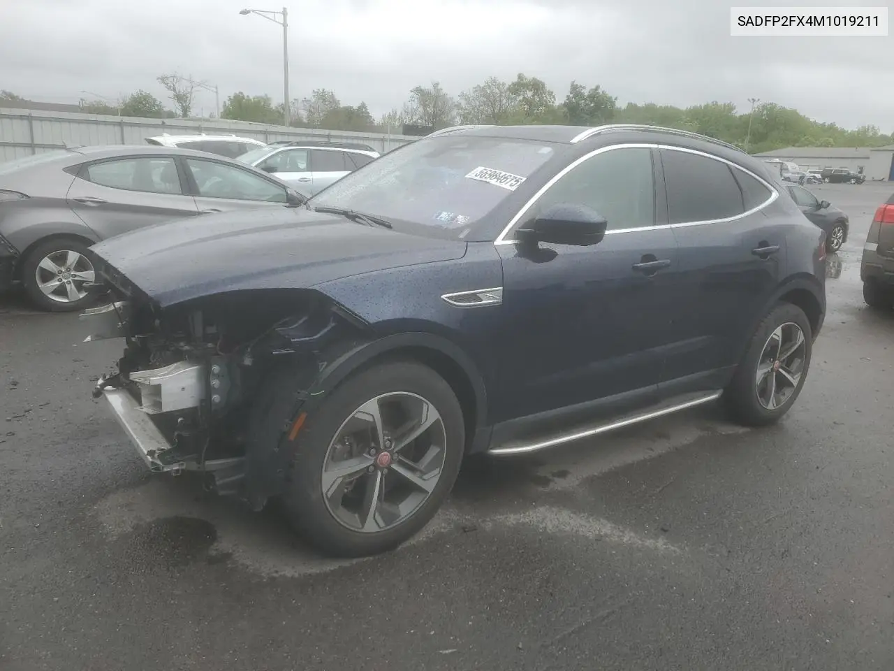 2021 Jaguar E-Pace Se VIN: SADFP2FX4M1019211 Lot: 56984675