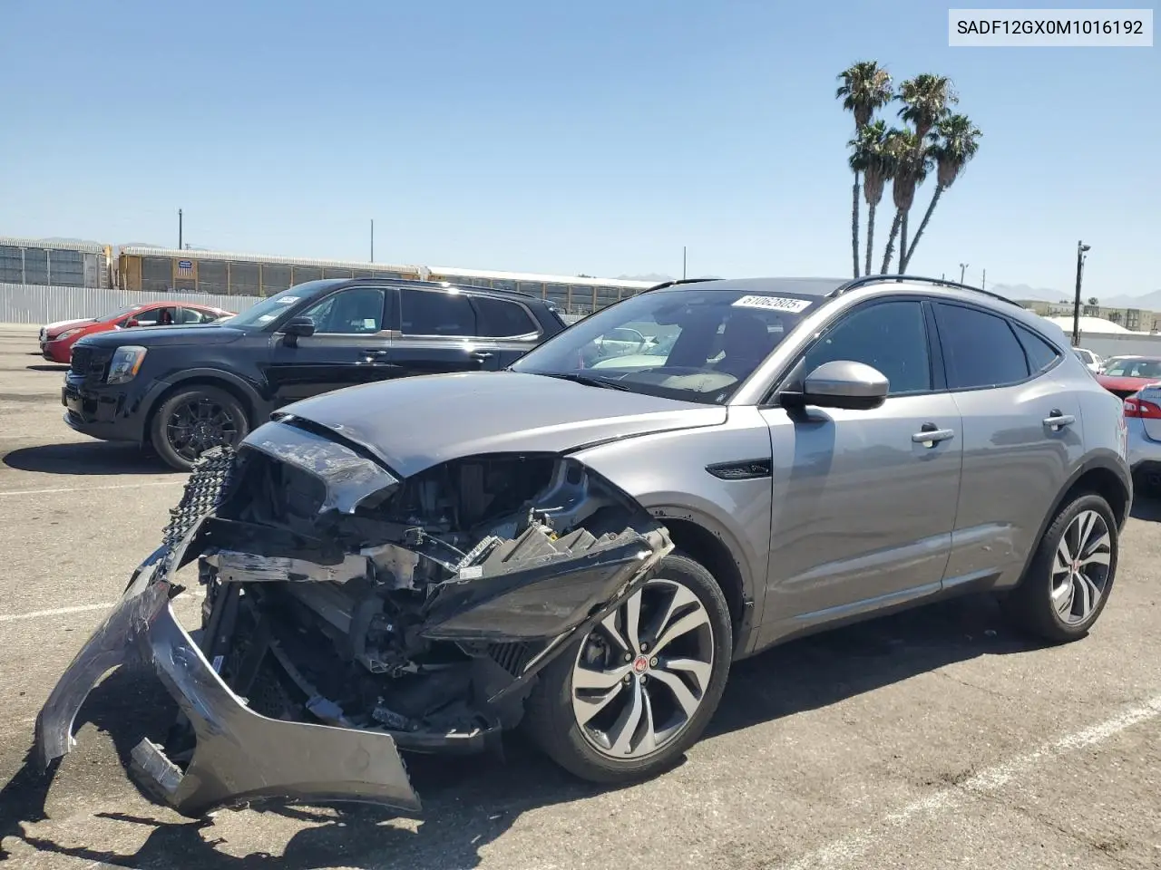 2021 Jaguar E-Pace Sport VIN: SADF12GX0M1016192 Lot: 61062805