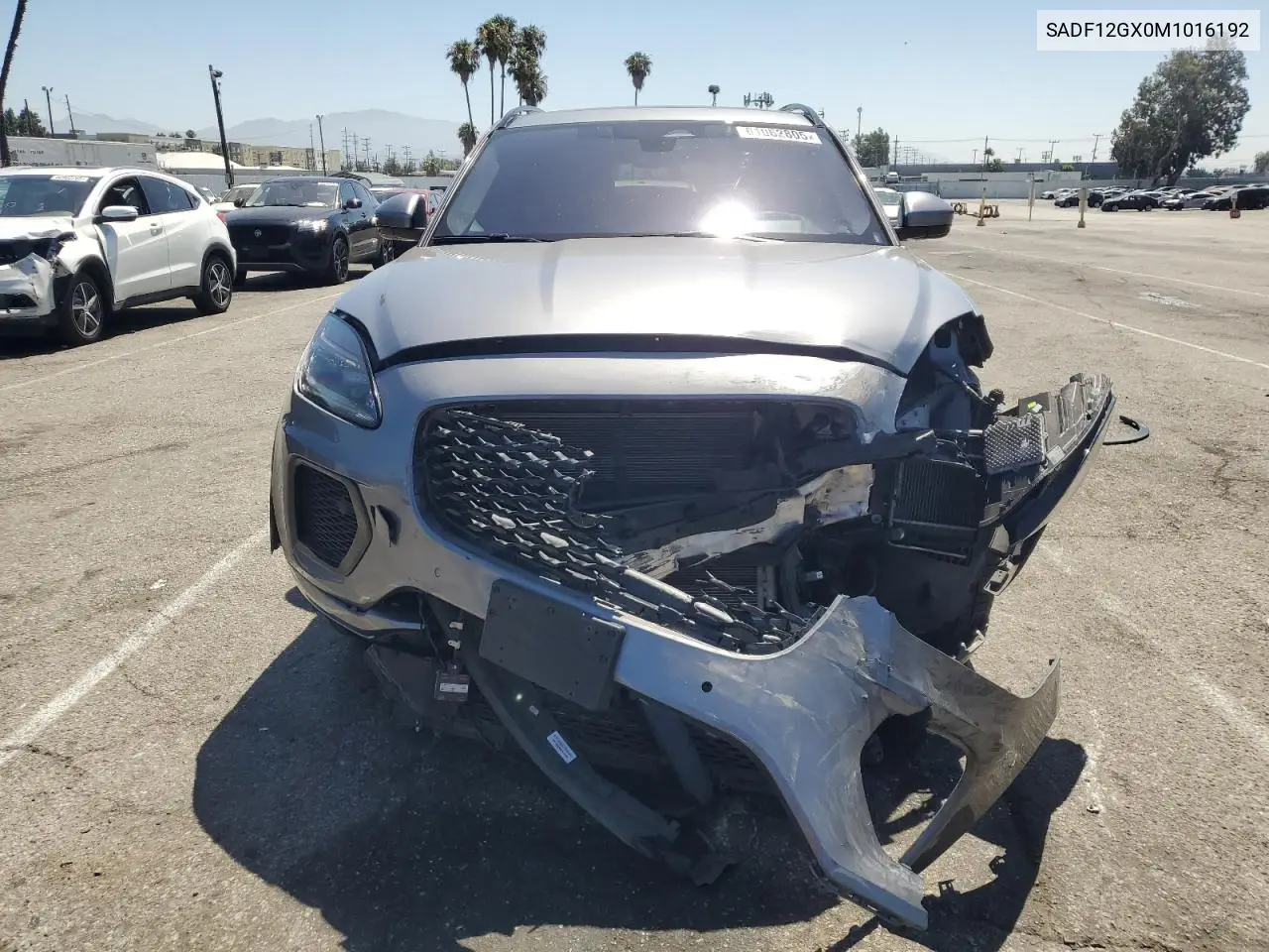 2021 Jaguar E-Pace Sport VIN: SADF12GX0M1016192 Lot: 61062805