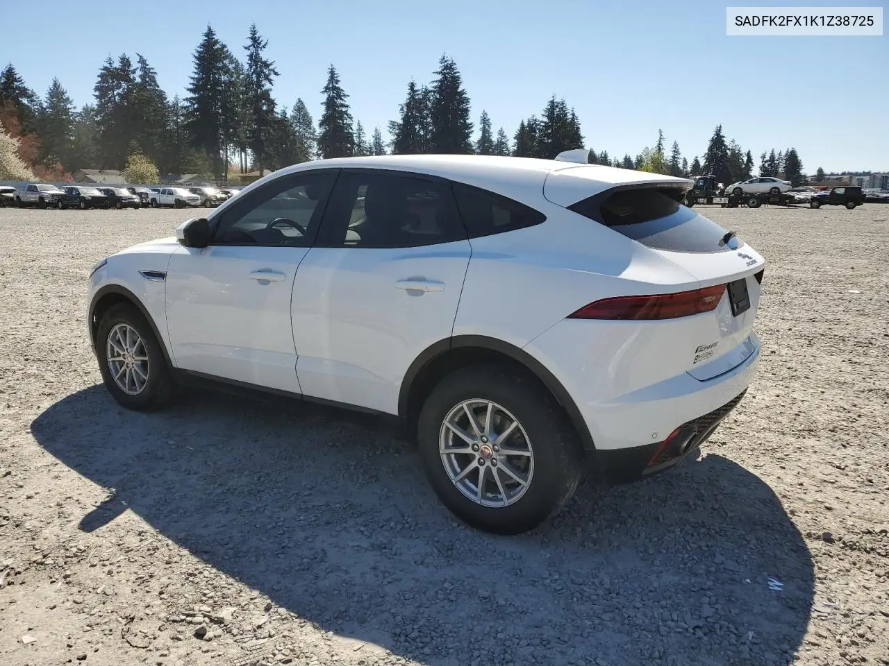 2019 Jaguar E-Pace VIN: SADFK2FX1K1Z38725 Lot: 53488875